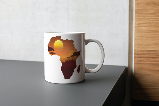Africa Continent Mug