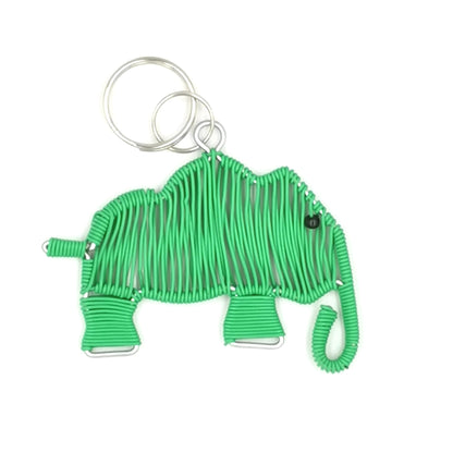 Elephant Scooby Wire Keyring