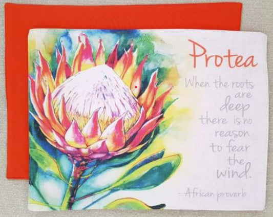 Fabric Placemats - Proteas