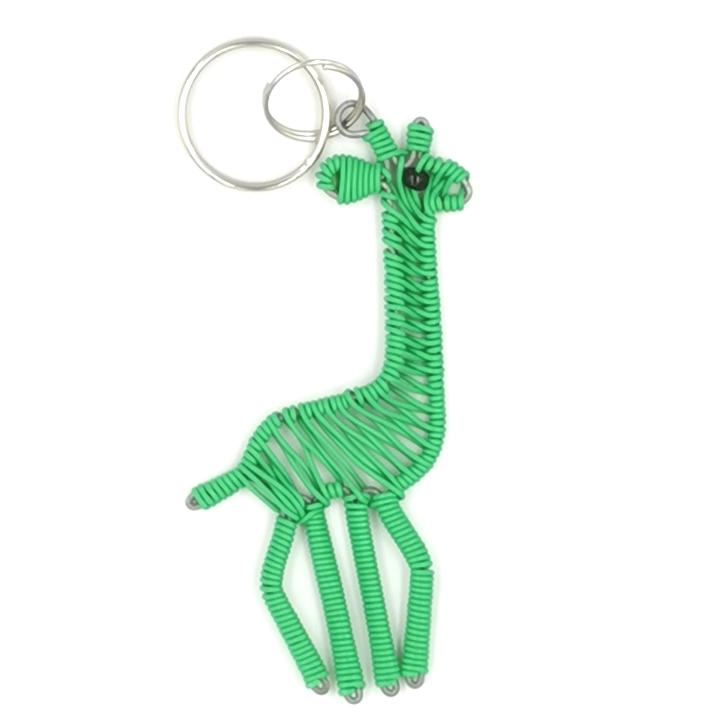 Giraffe Scooby Wire Keyring