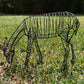 3D Wire Deer Outdoor Sculpture