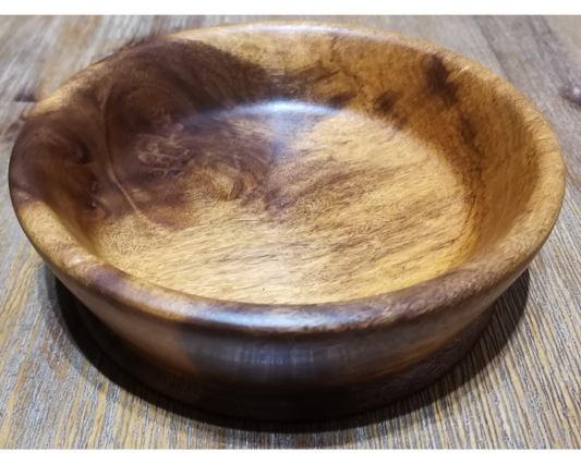 Wooden Bowl with Slanted Sides - Imbuia