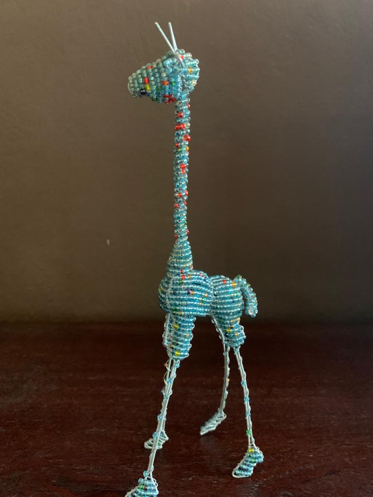 Beaded Wire Giraffes