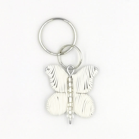 Butterfly Scooby Wire Keyring