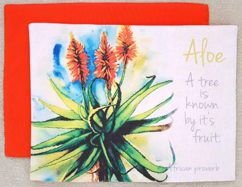 Fabric Placemats - Aloe