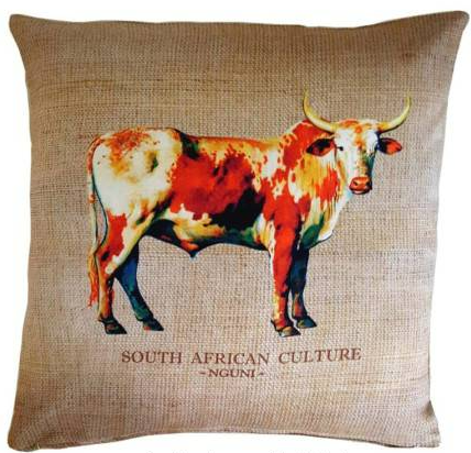 Nguni SA Culture Cushion Cover